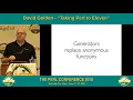 David Golden - Taking Perl to Eleven with Higher-Order Functions