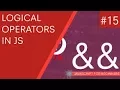 Logical Operators in Java Script Java Script Course Episode 5