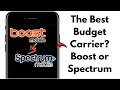 BOOST MOBILE VS SPECTRUM MOBILE WHICH IS THE BEST CARRIER 2025