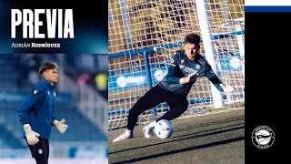 Adrián Rodríguez | "Somos un grupo de gente joven con ganas de demostrar" | Deportivo Alavés