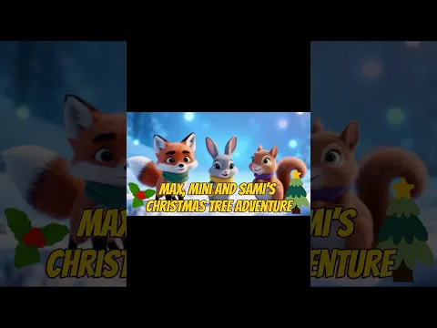 Max, Mini and Sami's Cristmas Tree Adventure #christmas  #cute #cuteanimals #animation