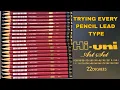 Trying Almost Every Pen Hardness
