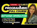 Bitwise Operator in C programming CLASS 27 FULL COURSE