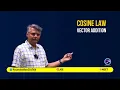 Cosine Law in Vector Addition JEE NEET Physics Made Easy