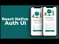 Login and Registration form using React Native 2021