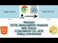 Convert HTML Element Into Image Download Image As JPG Download Div As Image JavaScript