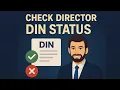 Download Lagu Check Director DIN Status on MCA V3 Portal | Simple Step-by-Step Guide #mca #viralvideo #facts