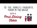 Make the most of your Space with a Pool Dining Table!