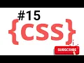 CSS Tutorial Styling Links Buttons Web Development Tutorials