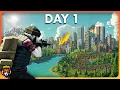 DAY 1 in the GREATEST Singleplayer Survival Game of this Year