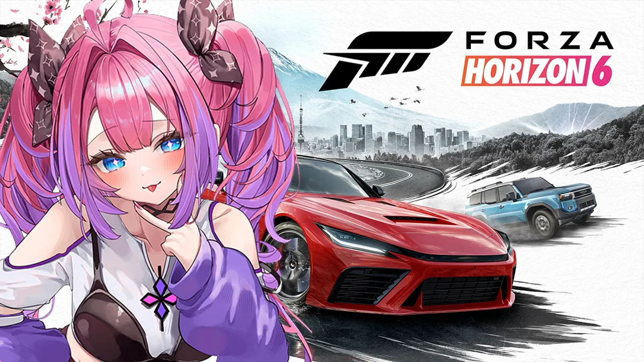 【 Forza Horizon 6 】初めてのForza Horizon 6！無免許でも走れる！？【#綺々羅々ヴィヴィ #hololiveDEV_IS #FLOWGLOW】