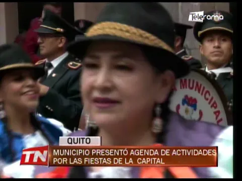 Municipio presentó agenda de actividades por las fiestas de la capital