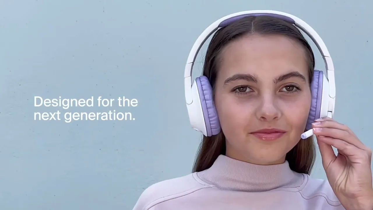 BELKIN Casque audio sans fil pour enfants Bleu