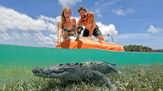 CROC HUNTERS of San Blas. SV Delos Ep 368