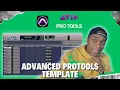 How to make a Quick EASY Rap template ProTools Tutorial