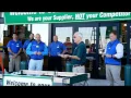 Official board cutting ceremony for the Farmington Missouri Menards store