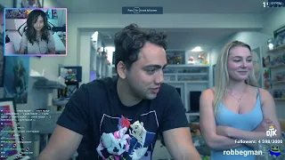 Pokimane reacts to Mizkif asking STPeach out