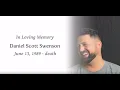 Danny Swenson Funeral Service