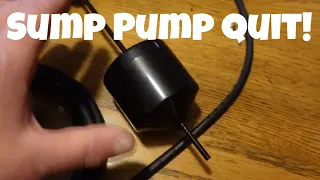 Sump Pump Float Replacement - Universal Float