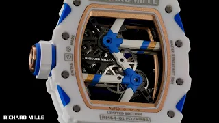 Anatomy of the RM 64-01 Tourbillon Colnago — RICHARD MILLE