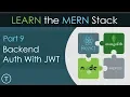 Learn The Mern Stack 9 - Backend JWT Auth