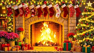 Traditional Instrumental Christmas Music Fireplace Christmas Fireplace Ambience Christmas Music 