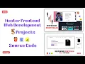 Build 5 Real World Projects Full Frontend Projects HTML CSS JAVASCRIPT Tutorial
