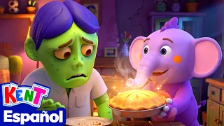 ¿Dónde está mi pastel? | Canción de Halloween | Kent el Elefante