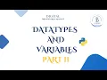 Variables Part 2 Local and Global Variables