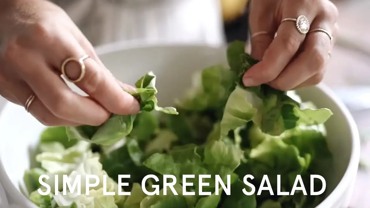 How to Make A Simple Green Salad   Nutrition Stripped