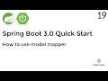 How to use model mapper