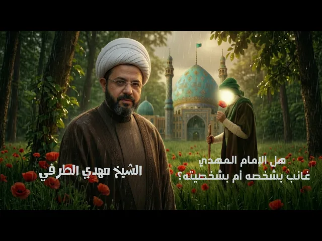 ⁣هل الإمام المهدي غائب بشخصه أم بشخصيته؟ | الشيخ مهدي الطرفي