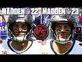 MADDEN 23 vs MADDEN 22 PS5 Comparison Super