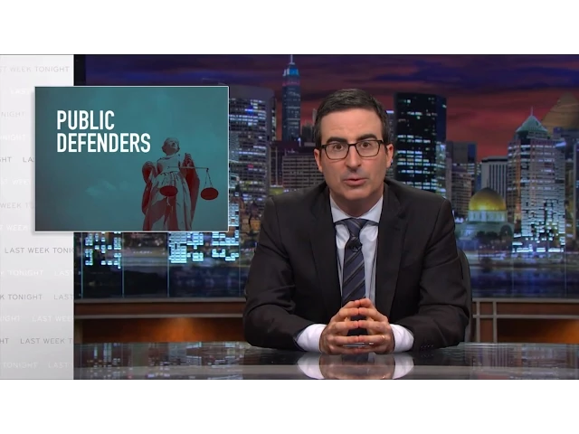 Video: Public Defenders: Last Week Tonight with John Oliver (HBO)