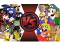 Download Lagu MLG vs YOUTUBE POOP! TOTAL WAR! (Sanic vs Weegee 2) Cartoon Fight Club Episode 23