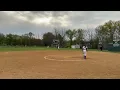 Montville s Aubrey Atkinson hits a 2-run single against Pequannock in the MCT on 4 28 26