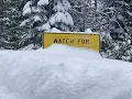 Hwy 168 reopened but CHP advises against travel