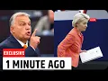 Download Lagu Von Der Leyen leaves Parliament after Orban's revelation