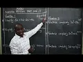 MATHS ALGEBRA SUMMARY PART 1