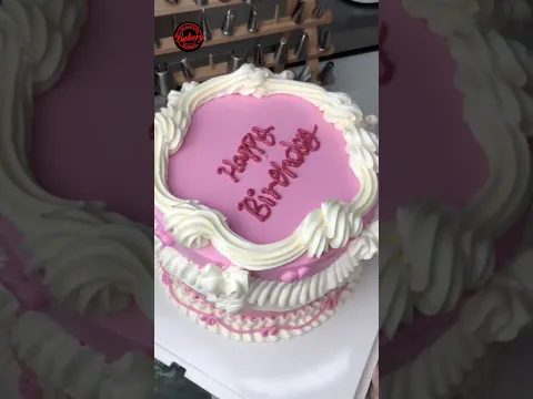 Cake decorating| easy cake desin🤗#shorts #shortvideo #shortsfeed #tranding #yt #ytshots #viral