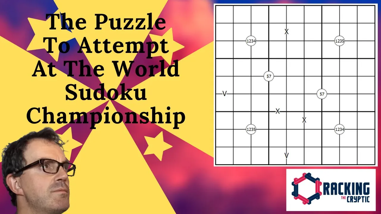 The Puzzle To Attempt At The World Sudoku Championship