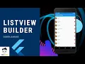 List View Builder Flutter tutorial for beginners