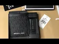 Michael Kors Boxed card case with money clip
