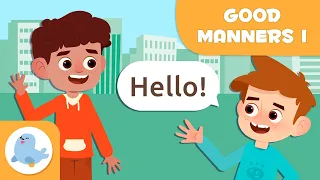 Download SAYING HELLO AND GOODBYE 🤝 GOOD MANNERS for kids 😊 Episode 1 MP3