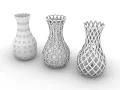 Rhino 3D Vase Modelling with Flow Along Surface