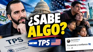 ¿BUKELE SABE ALGO DEL TPS? 🇸🇻🇺🇸