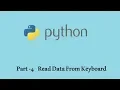 How To Read Data From Keyboard In Python Keyboard Input