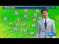 Nice weather on tap for Saturday Sunday looks wet