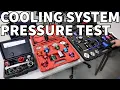 Cooling System Leak and Pressure Testing