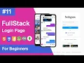 11 How to Build a Fullstack Instagram Login Page HTML CSS JS Express Node MongoDB